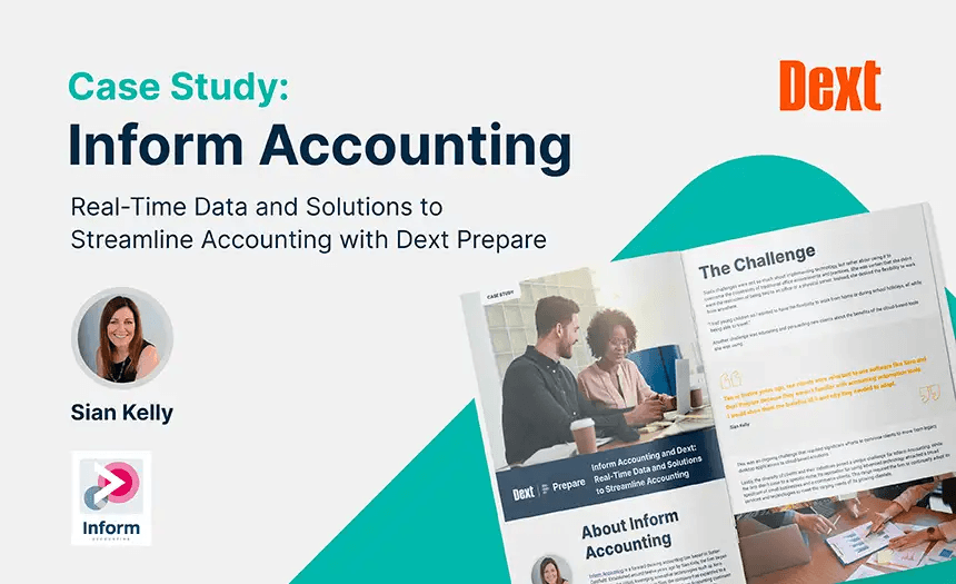 Inform Accounting and Dext: Real-Time Data and Solutions to Streamline Accounting logo