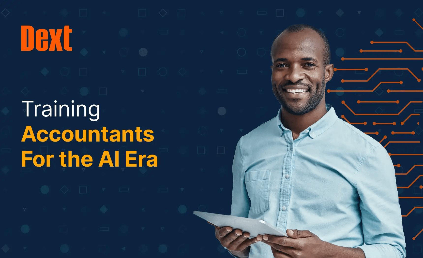 Training Accountants For the AI Era by Dext logo