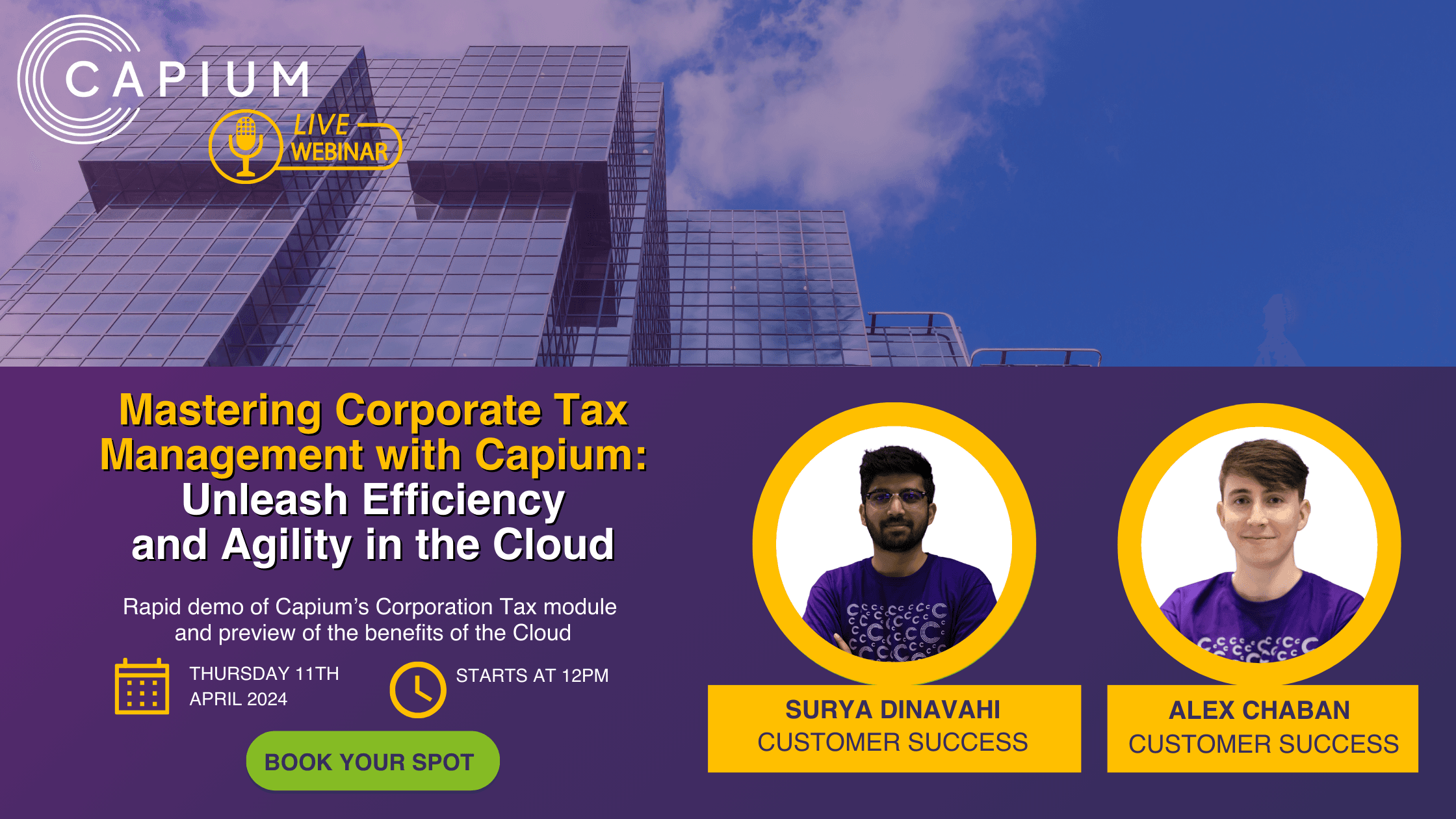 Mastering Corporate Tax Management with Capium: Unleash Efficiency and Agility in the Cloud logo