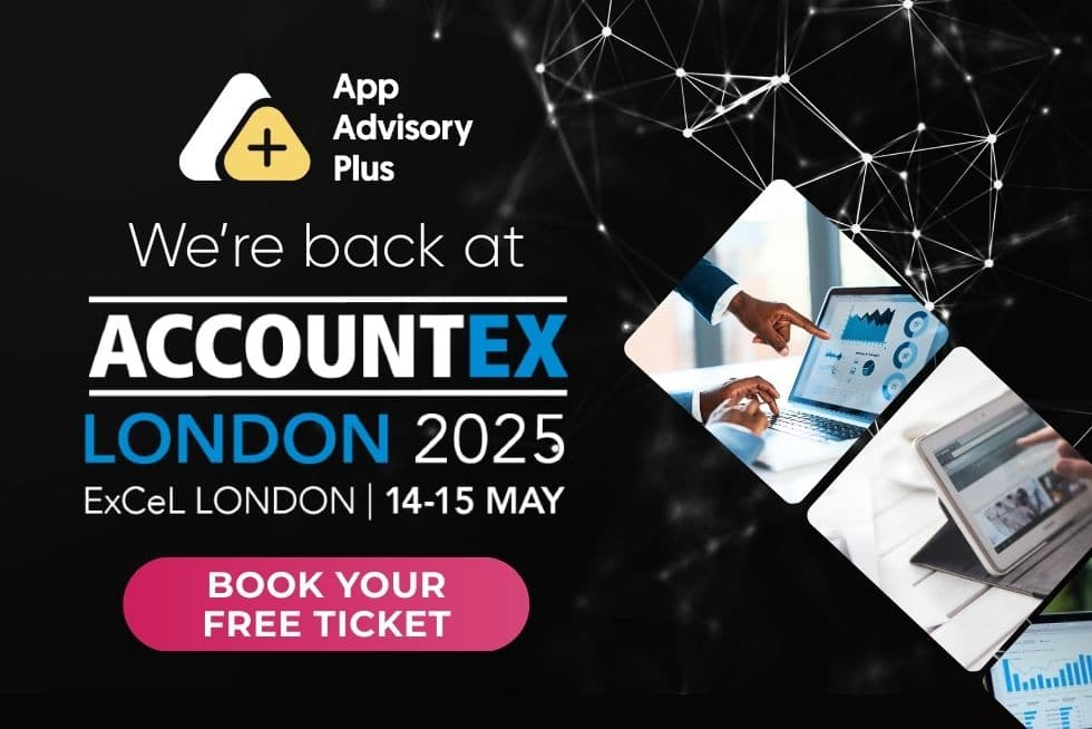App Advisory Plus Accountex London - Line Up - 14th & 15th May logo