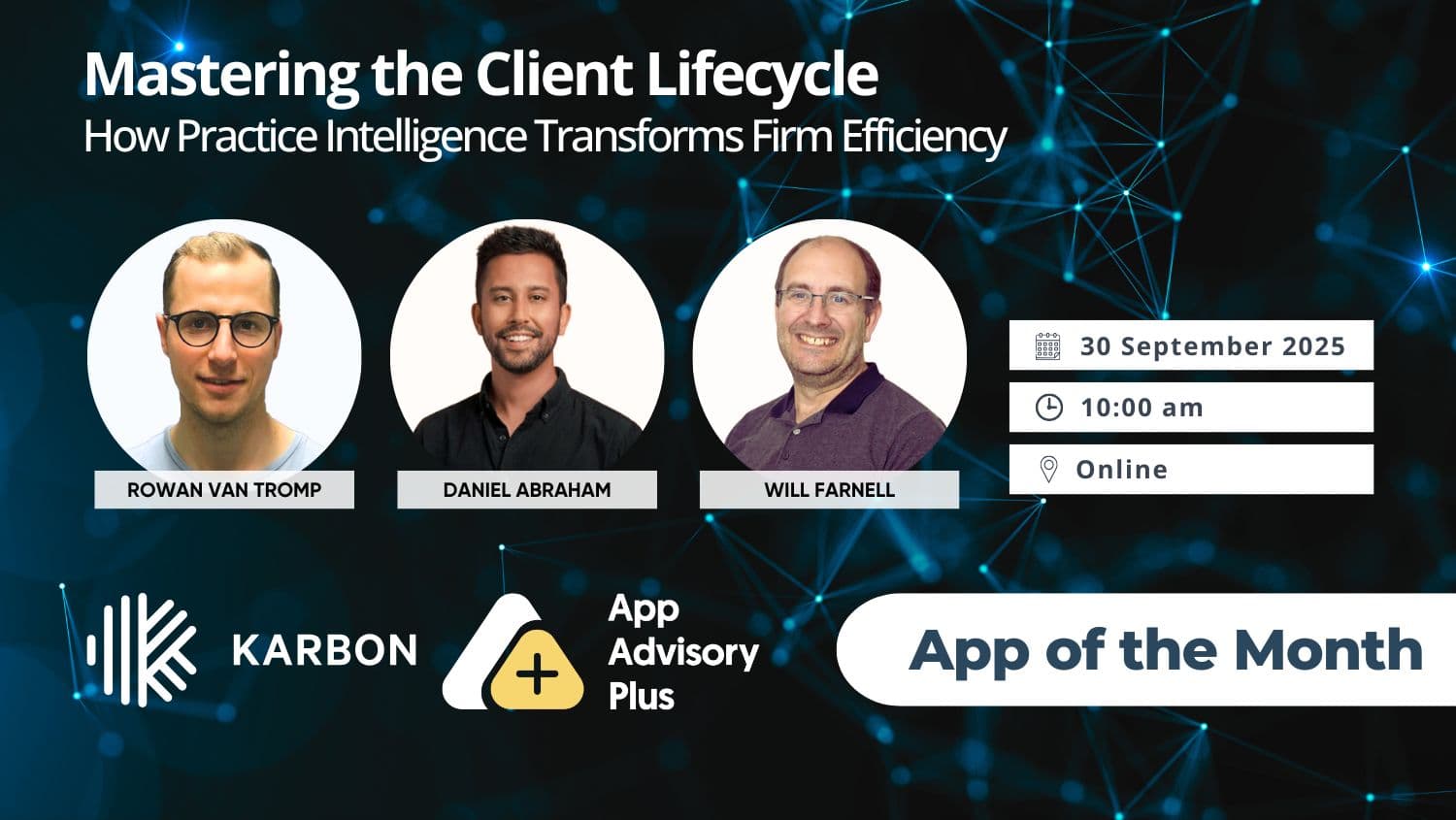 Mastering the Client Lifecycle logo