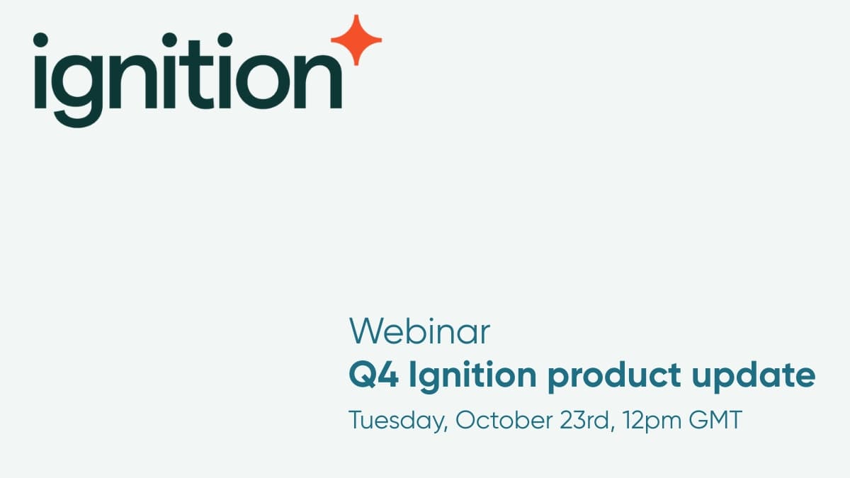 Q4 Ignition Product update image