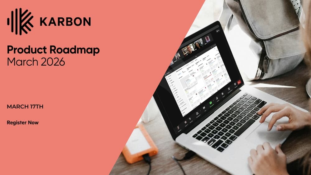 Karbon Product Roadmap - March 2026 image