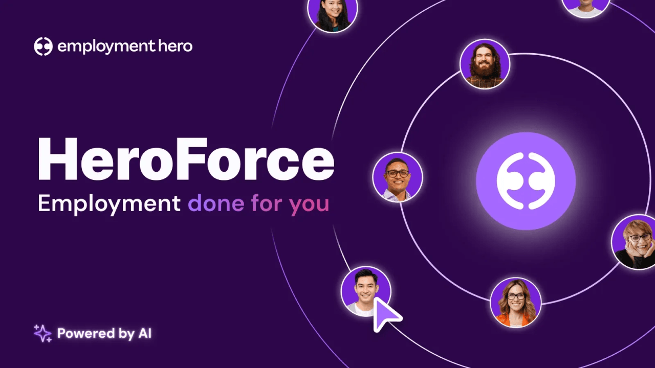 HeroForce Is Employment, Done For You logo