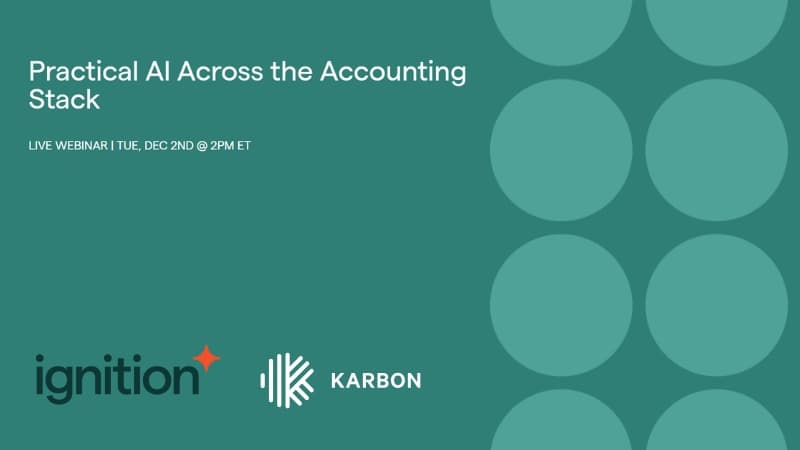 Practical AI Across the Accounting Stack logo