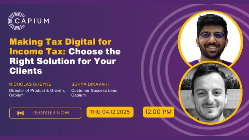 Making Tax Digital for Income Tax: Choose the Right Solution for Your Clients image