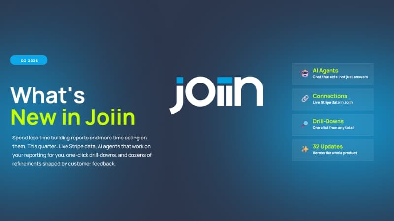 What's New in Joiin - Q2 Product Release logo