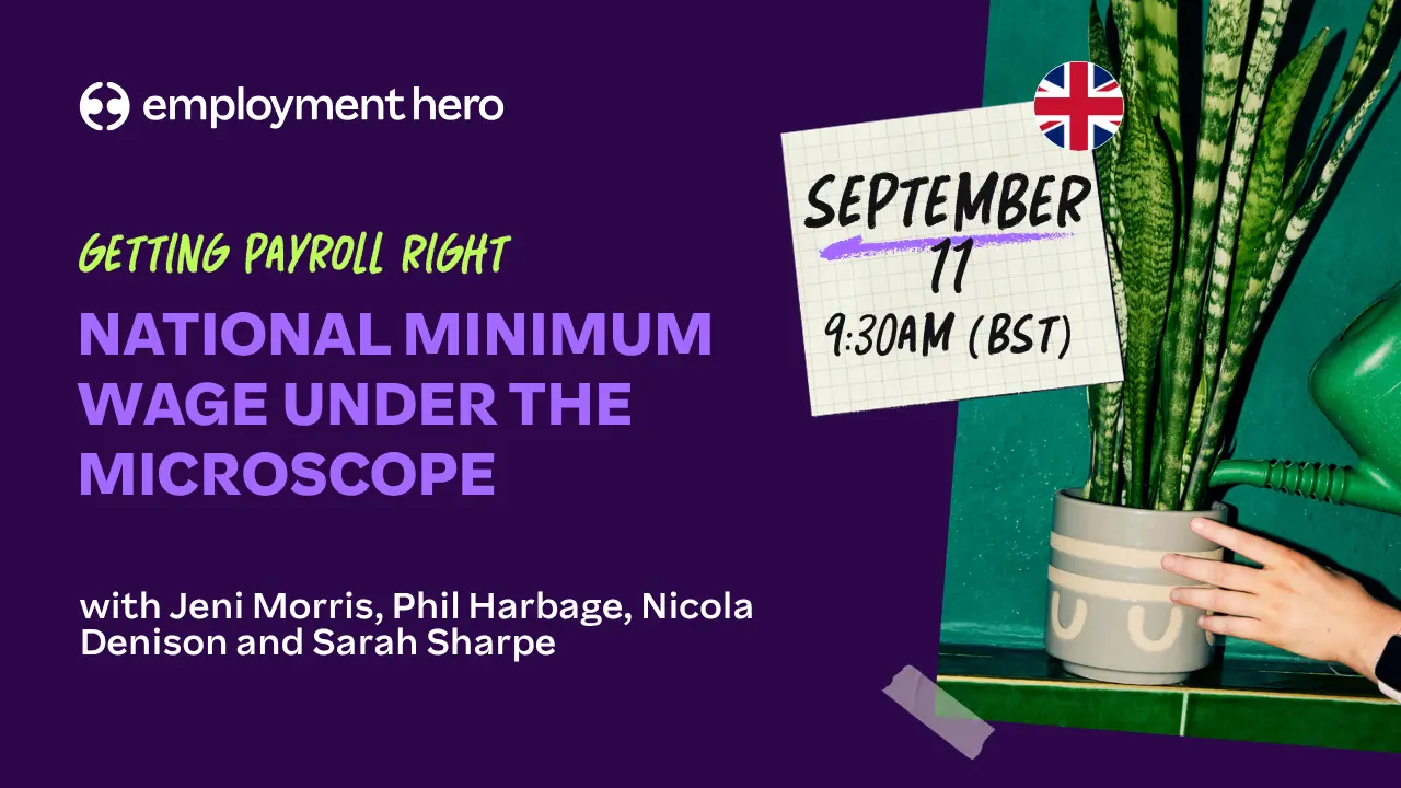 Getting Payroll Right: National Minimum Wage Under the Microscope image