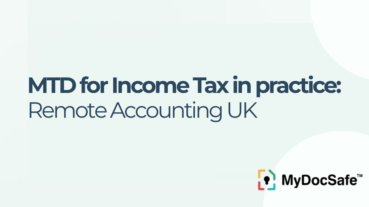 MTD for Income Tax in practice: Remote Accounting UK logo