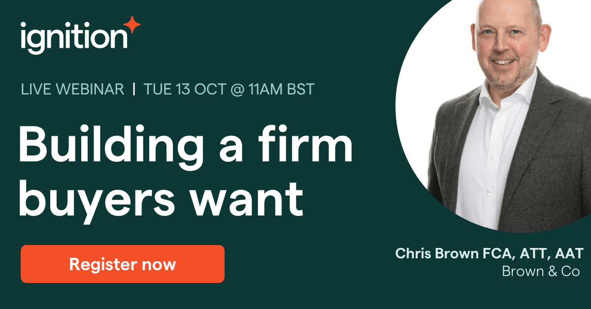 Building a firm buyers want image