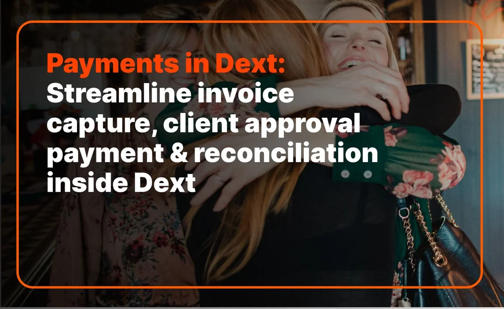 Payments in Dext: Streamline Invoice Approval and Payment Runs logo