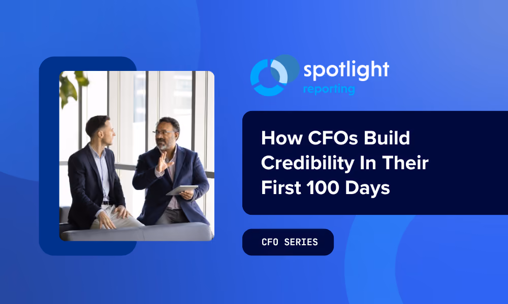 How CFOs Build Credibility In Their First 100 Days logo